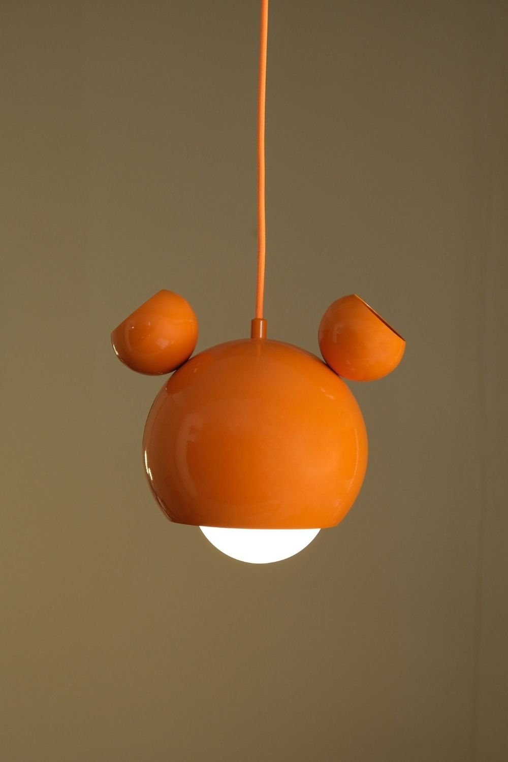 Heirloom-Mickey Turuncu Sarkıt Lamba-Avize-2-roqelvaxirum.shop