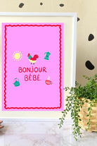 Hello Melody-Bonjour Bebe Baskı-Tablo-2-roqelvaxirum.shop
