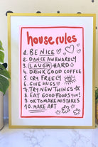 Hello Melody-House Rules Baskı-Tablo-1-roqelvaxirum.shop
