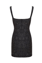 Hip + Happen-Ela Mini Gri Elbise-Top-3-roqelvaxirum.shop