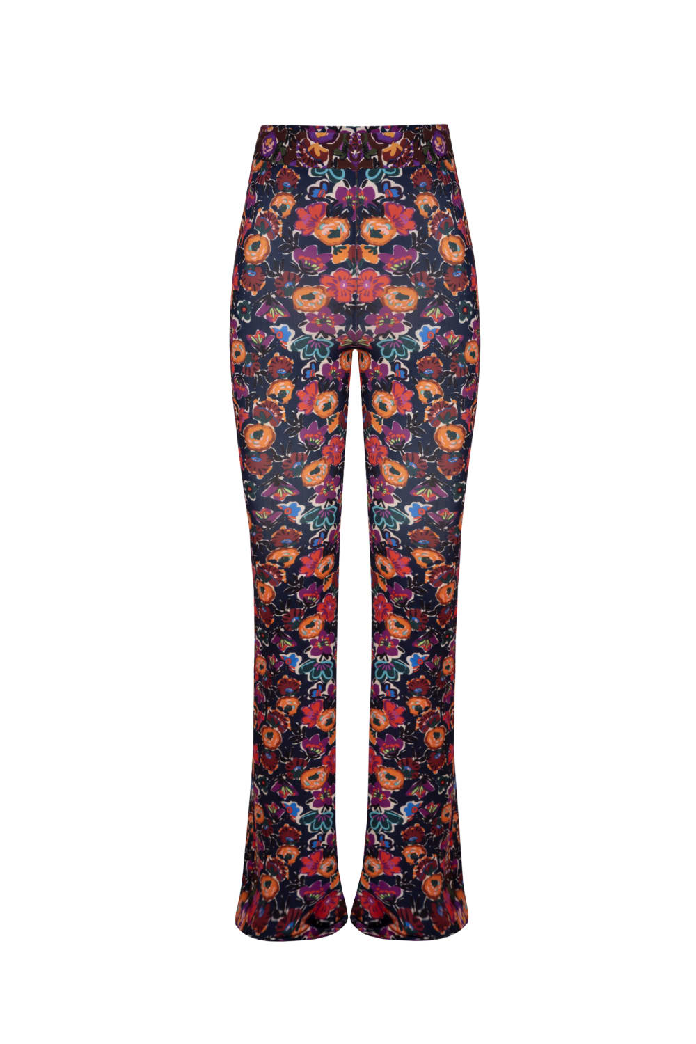 Hip + Happen-Nisa Desenli Turuncu Pantolon-Pantolon-1-roqelvaxirum.shop