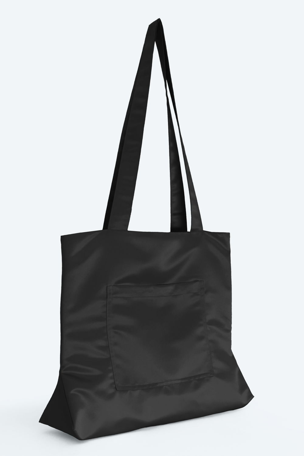 Hitta Studio-Dark Saten Tote Çanta-Omuz Çantası-2-roqelvaxirum.shop