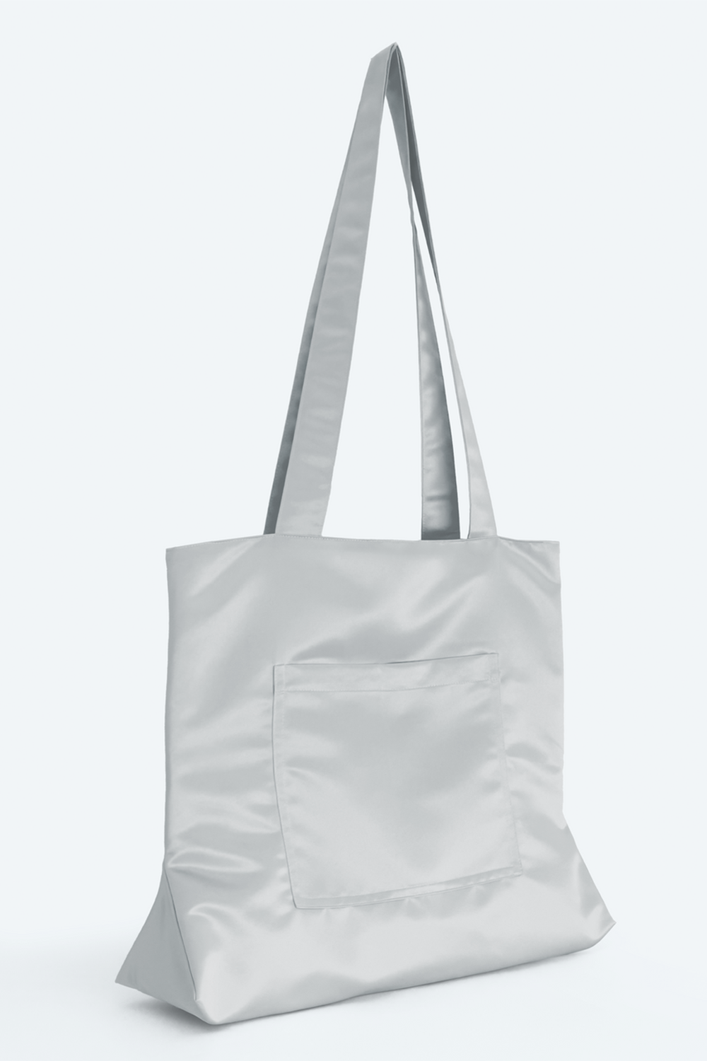 Hitta Studio-Metal Saten Tote Çanta-Omuz Çantası-2-roqelvaxirum.shop