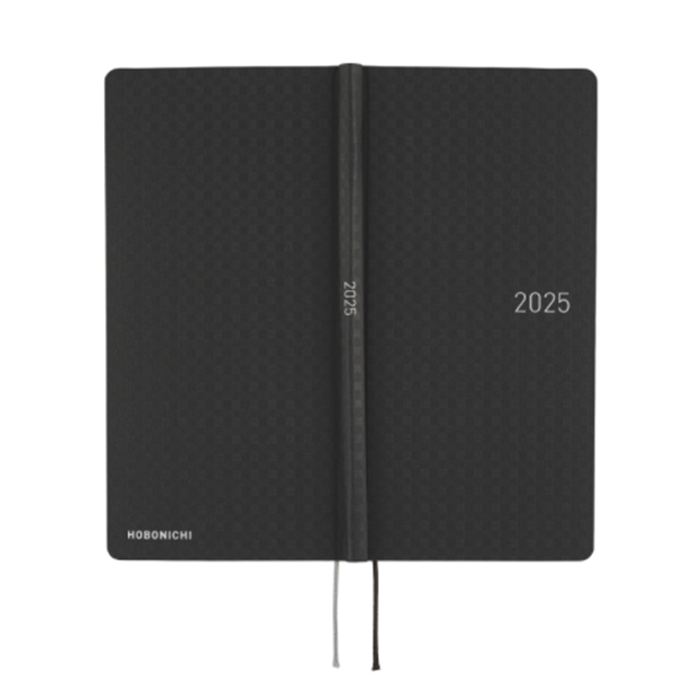 Hobonichi-Hobonichi Techo Weeks 2025 Paper Series: Black Gingham-Çizgili-6-roqelvaxirum.shop