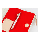 Hobonichi-Techo Weeks Cover Tragen Red Defter Kılıfı-Aksesuar-4-roqelvaxirum.shop
