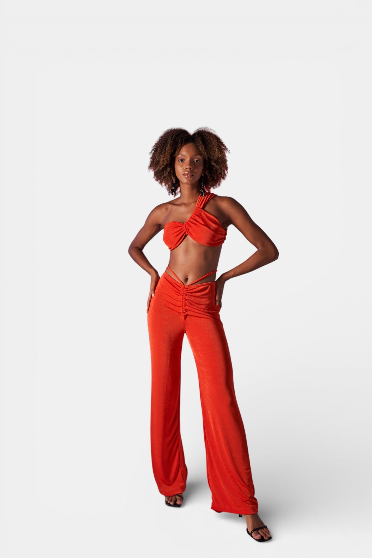 Holly Lolly-Beatrice Omuz Detaylı Crop Bluz – Turuncu-Bluz-4-roqelvaxirum.shop
