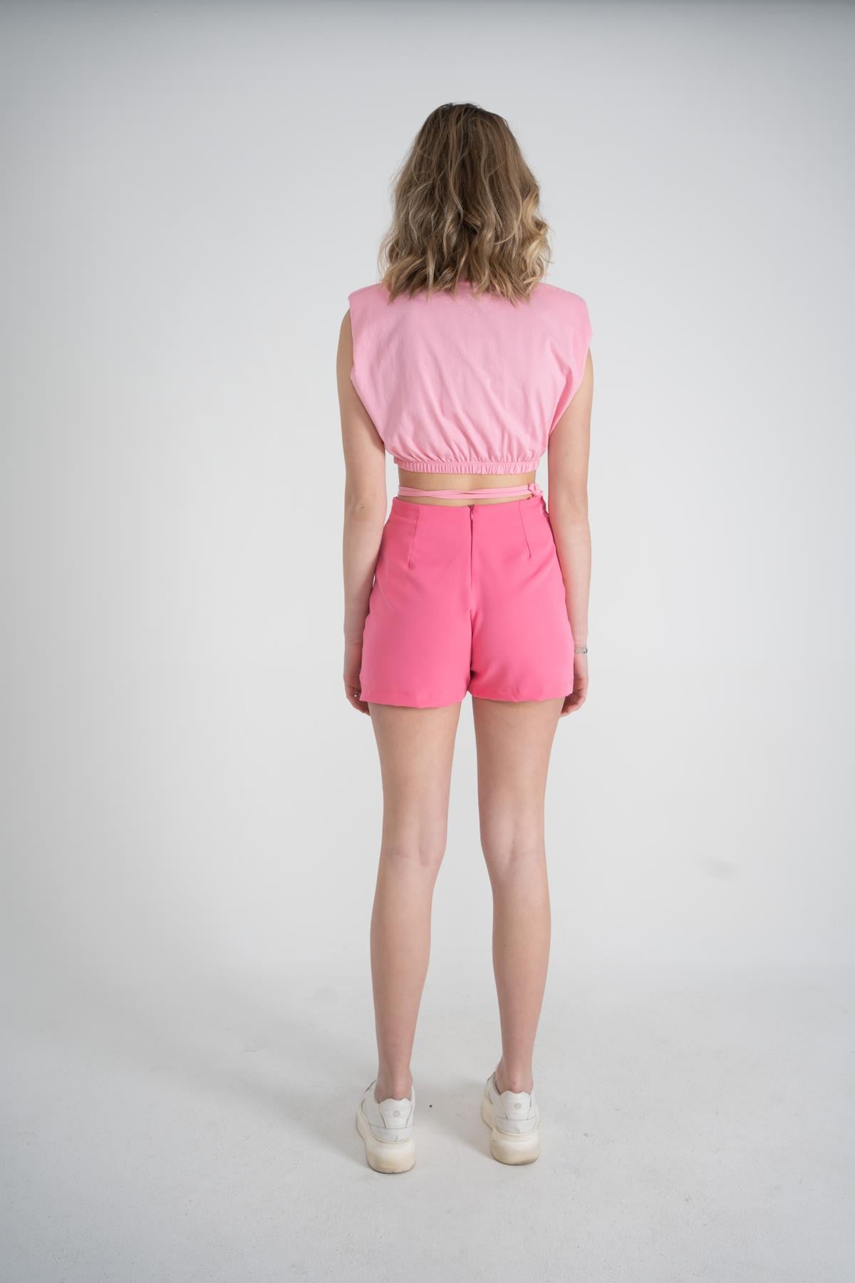 Holly Lolly-Candy T-Shirt, Pembe-T-Shirts-5-roqelvaxirum.shop