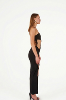 Holly Lolly-Ellie Elbise, Siyah-Elbise-4-roqelvaxirum.shop