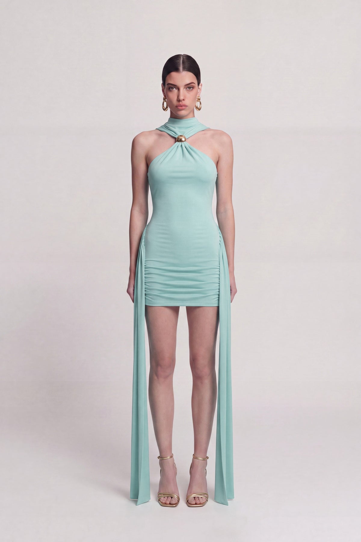 Holly Lolly-Lilian Elbise, Mavi-Elbise-3-roqelvaxirum.shop