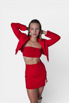 Holly Lolly-Vatkalı Atlas Kumaş Crop Model Panky Ceket Kırmızı-Ceket-2-roqelvaxirum.shop