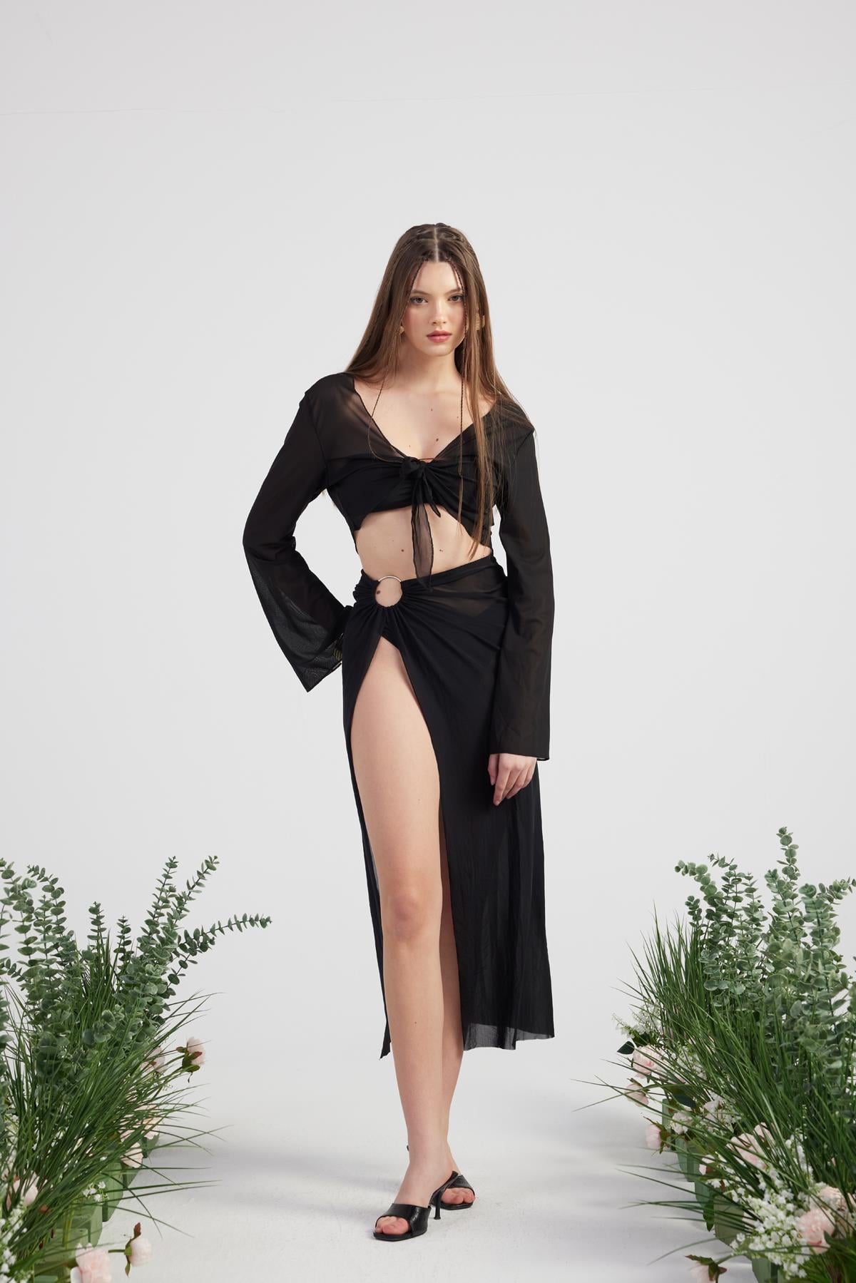 Holly Lolly-Alt Üst Ringer Pareo Takım Siyah-Alt - Üst Takım-2-roqelvaxirum.shop