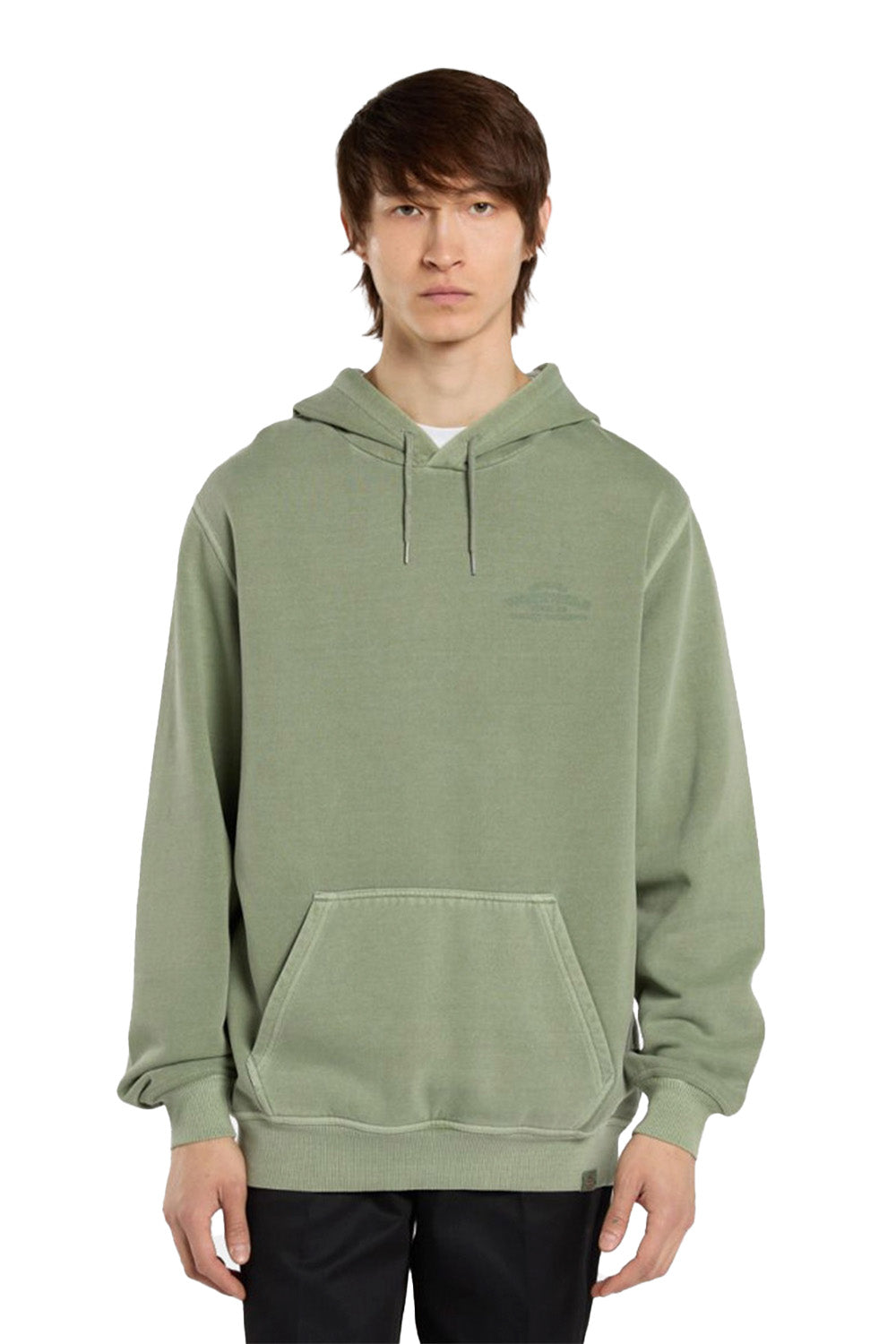 Dickies-Christiana Gd Erkek Kapüşonlu Yeşil Sweatshirt-Sweatshirts & Hoodies-1-roqelvaxirum.shop