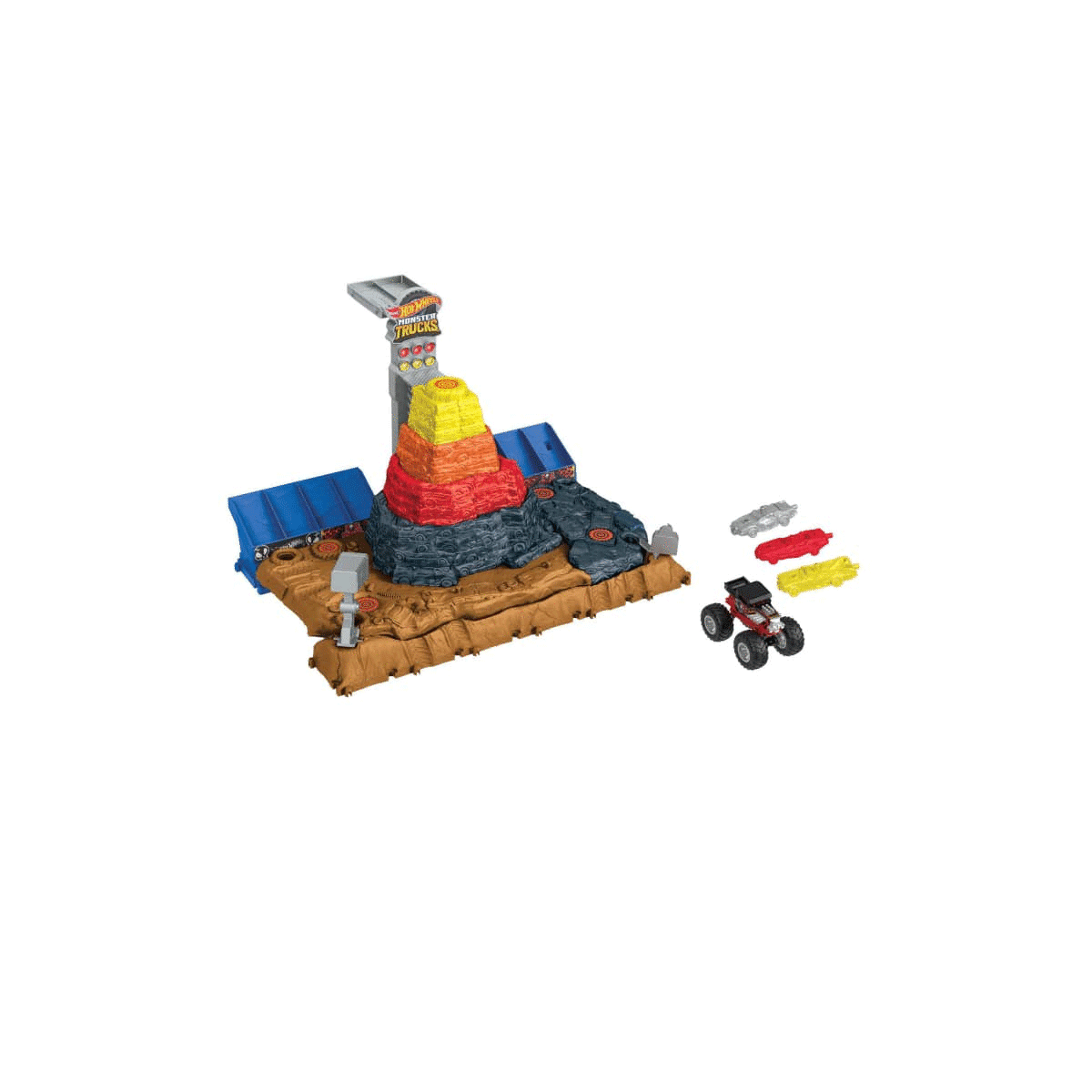 Hot Wheels-Monster Trucks Muhteşem Çarpışma Arenası-Oyuncak Arabalar ve Setleri-2-roqelvaxirum.shop