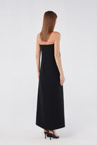 House of IKA-Straplez Maxi Elbise-Elbise-3-roqelvaxirum.shop