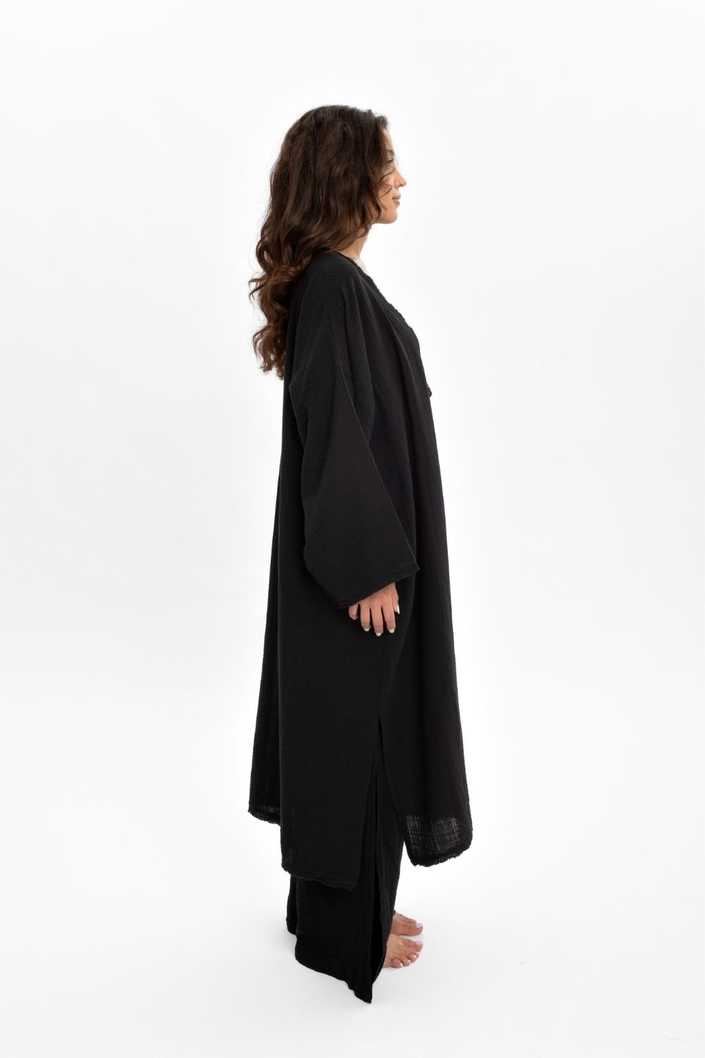 Husufi-Holly Siyah Kimono-Kimono-3-roqelvaxirum.shop