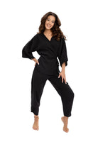 Husufi-Kruvaze Siyah Kimono-Kimono-1-roqelvaxirum.shop