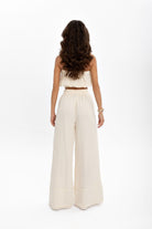 Husufi-Naturel Bol Paça Pantolon-Pantolon-5-roqelvaxirum.shop