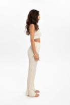 Husufi-Naturel Bürümcüklü Skinny Pantolon-Pantolon-5-roqelvaxirum.shop