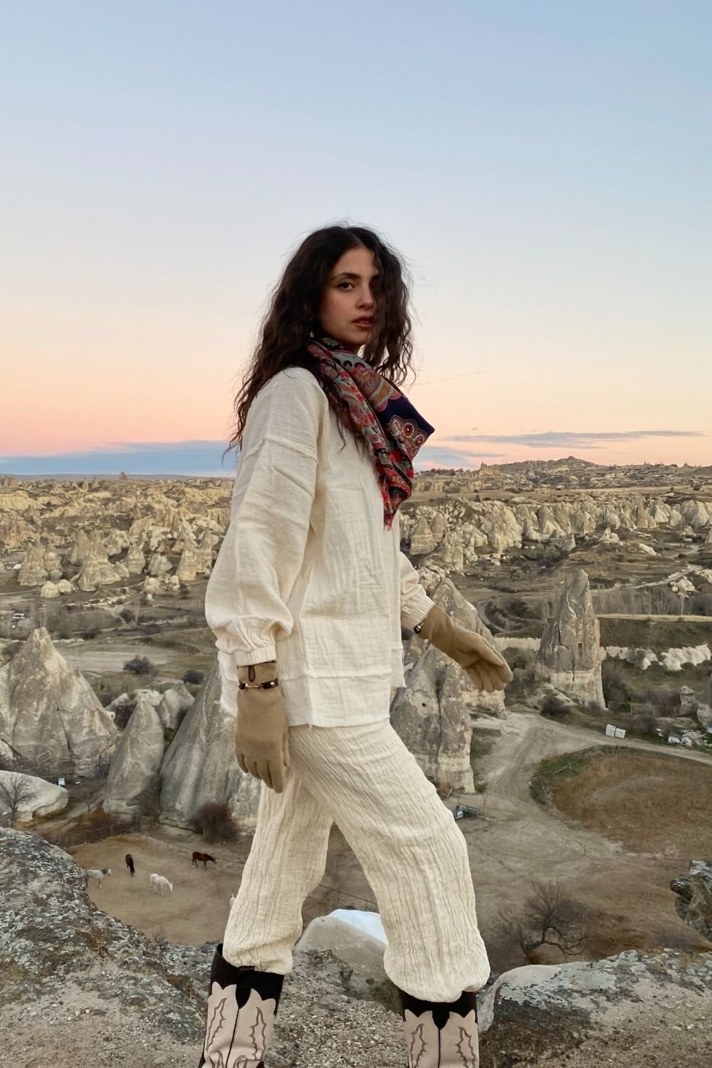 Husufi-Naturel Bürümcüklü Sweatshirt-Sweatshirts & Hoodies-1-roqelvaxirum.shop