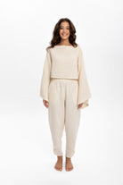 Husufi-Naturel Crop Bluz-Top-4-roqelvaxirum.shop
