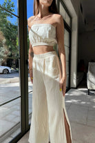 Husufi-Naturel Müslin Croptop-Top-1-roqelvaxirum.shop