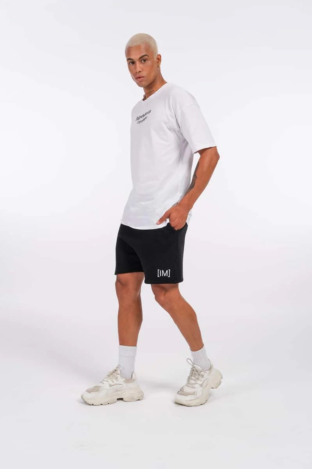 IMperfectionists-Roskilde Siyah Şort Erkek-T-Shirts-1-roqelvaxirum.shop