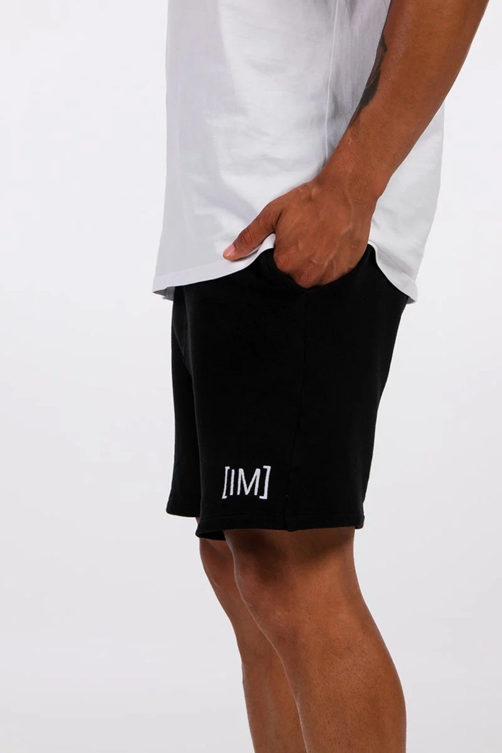 IMperfectionists-Roskilde Siyah Şort Erkek-T-Shirts-3-roqelvaxirum.shop