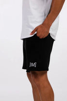 IMperfectionists-Roskilde Siyah Şort Erkek-T-Shirts-3-roqelvaxirum.shop