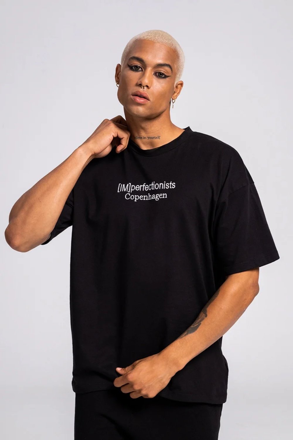 IMperfectionists-Tiger Siyah Tshirt-T-Shirts-1-roqelvaxirum.shop