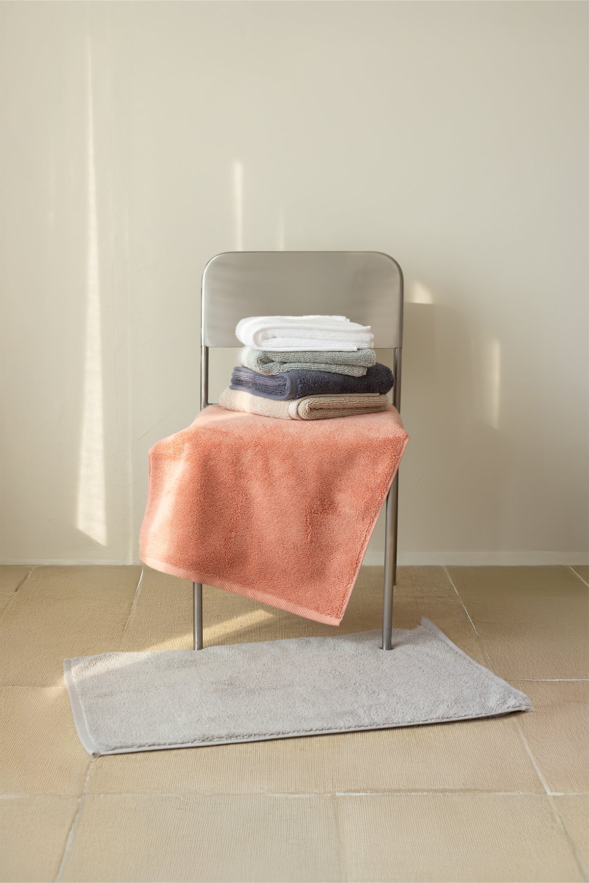 İRYA-Alba Tekli Havlu Banyo Paspası 50X80 Beyaz-Paspas-2-roqelvaxirum.shop