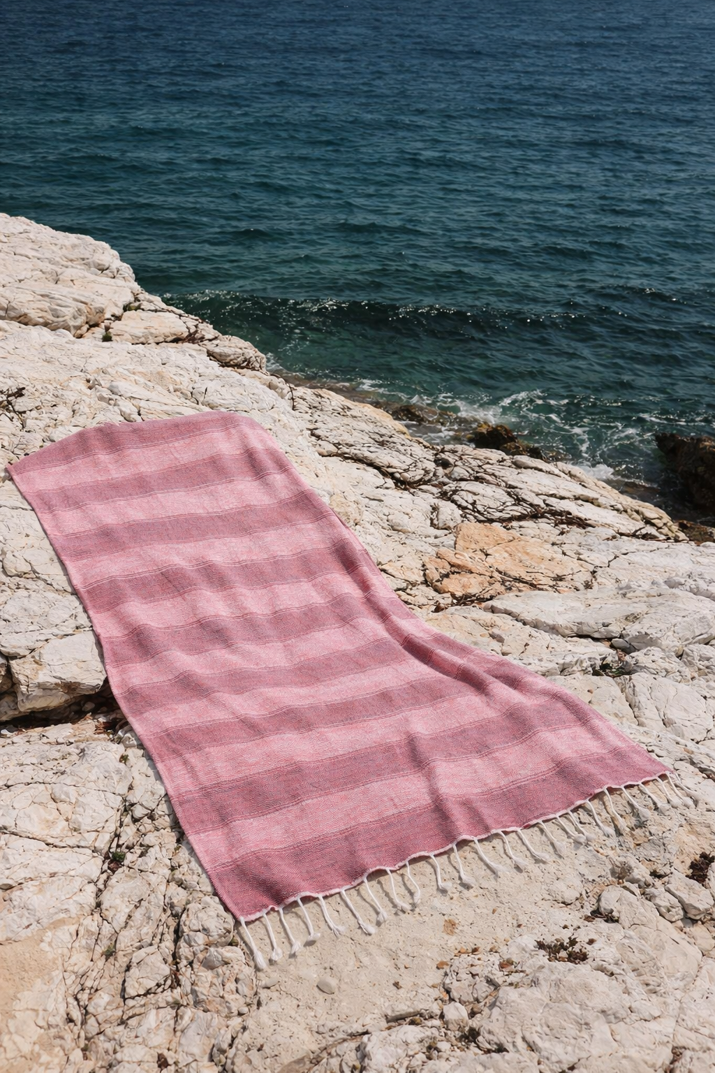 İRYA-Aleda Peştamal 90X170 Pembe-Havlu & Havlu Setleri-1-roqelvaxirum.shop