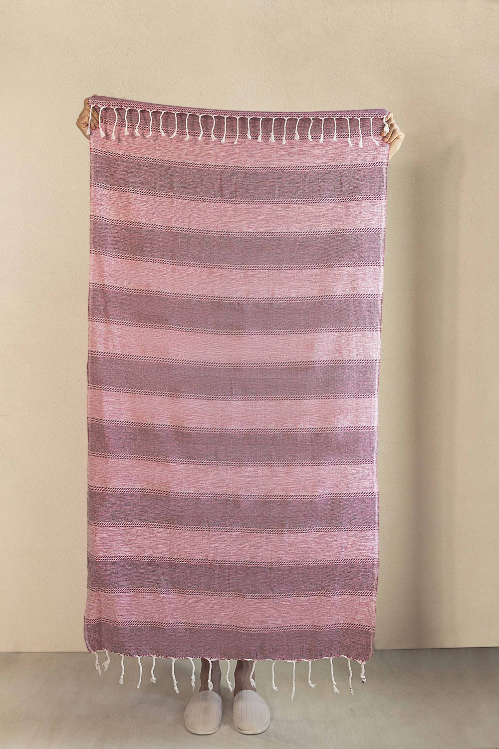 İRYA-Aleda Peştamal 90X170 Pembe-Havlu & Havlu Setleri-3-roqelvaxirum.shop