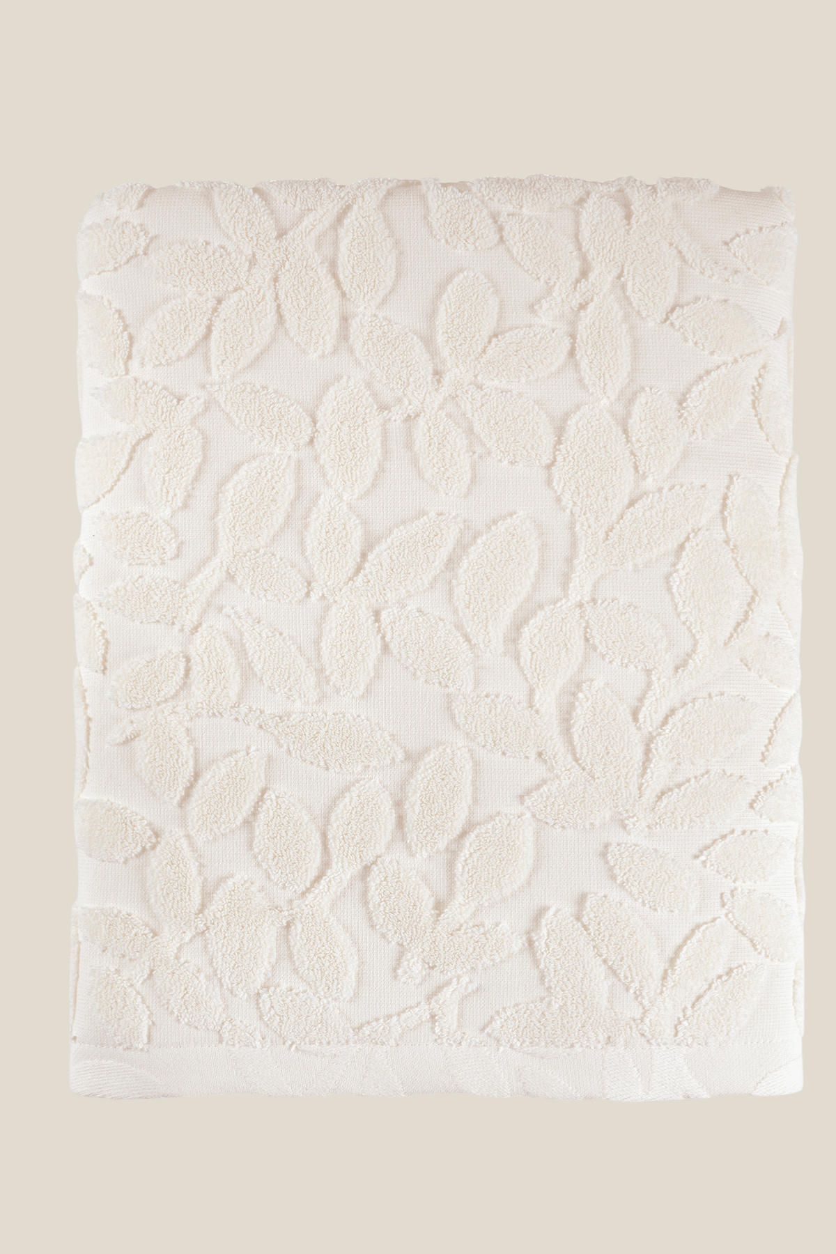 İRYA-Allesi %100 Pamuk Büyük Banyo Havlusu 90X150 Cm Ekru-Havlu & Havlu Setleri-4-roqelvaxirum.shop