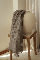 İRYA-Aura Waffle Havlu Gri 50X100-Havlu & Havlu Setleri-1-roqelvaxirum.shop