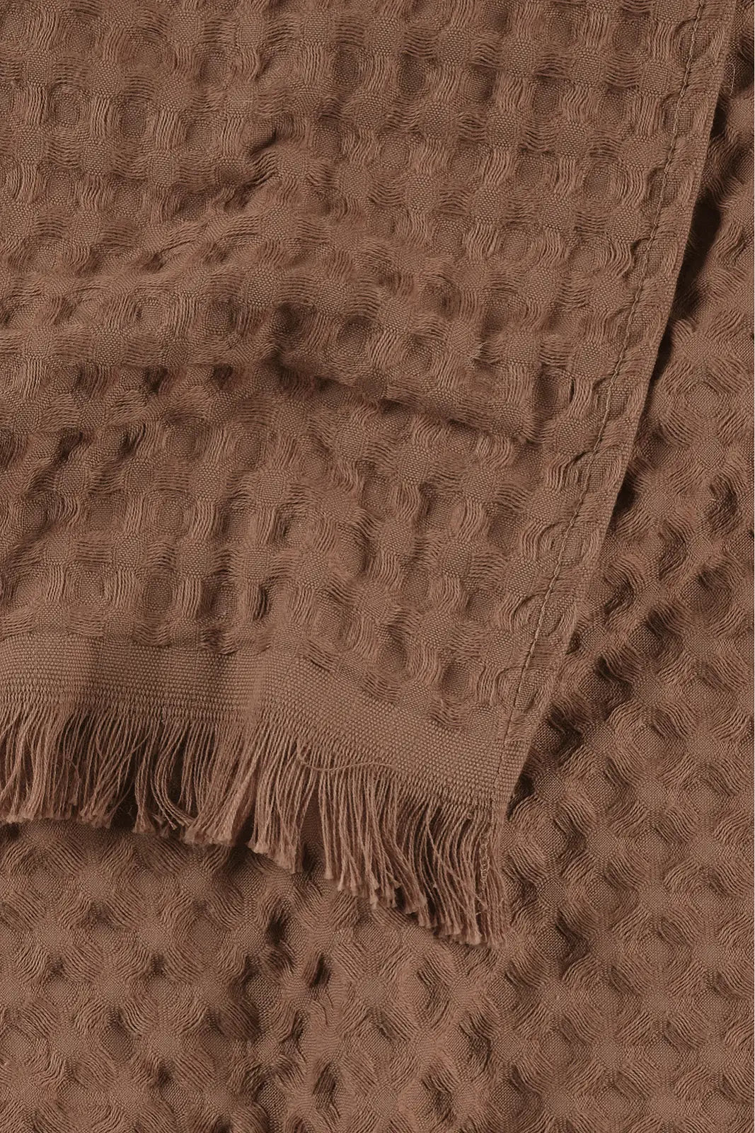 İRYA-Aura Waffle Havlu Kahve 50X100-Havlu & Havlu Setleri-5-roqelvaxirum.shop