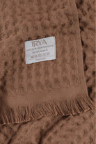 İRYA-Aura Waffle Havlu Kahve 70X140-Havlu & Havlu Setleri-4-roqelvaxirum.shop