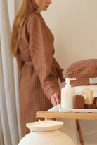 İRYA-Aura Waffle Kadın Bornoz Kahve-Bornoz-2-roqelvaxirum.shop