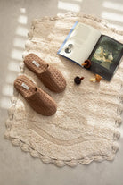 İRYA-Aura Waffle Kalın Tabanlı Terlik Kahve-Sandalet & Terlik-2-roqelvaxirum.shop