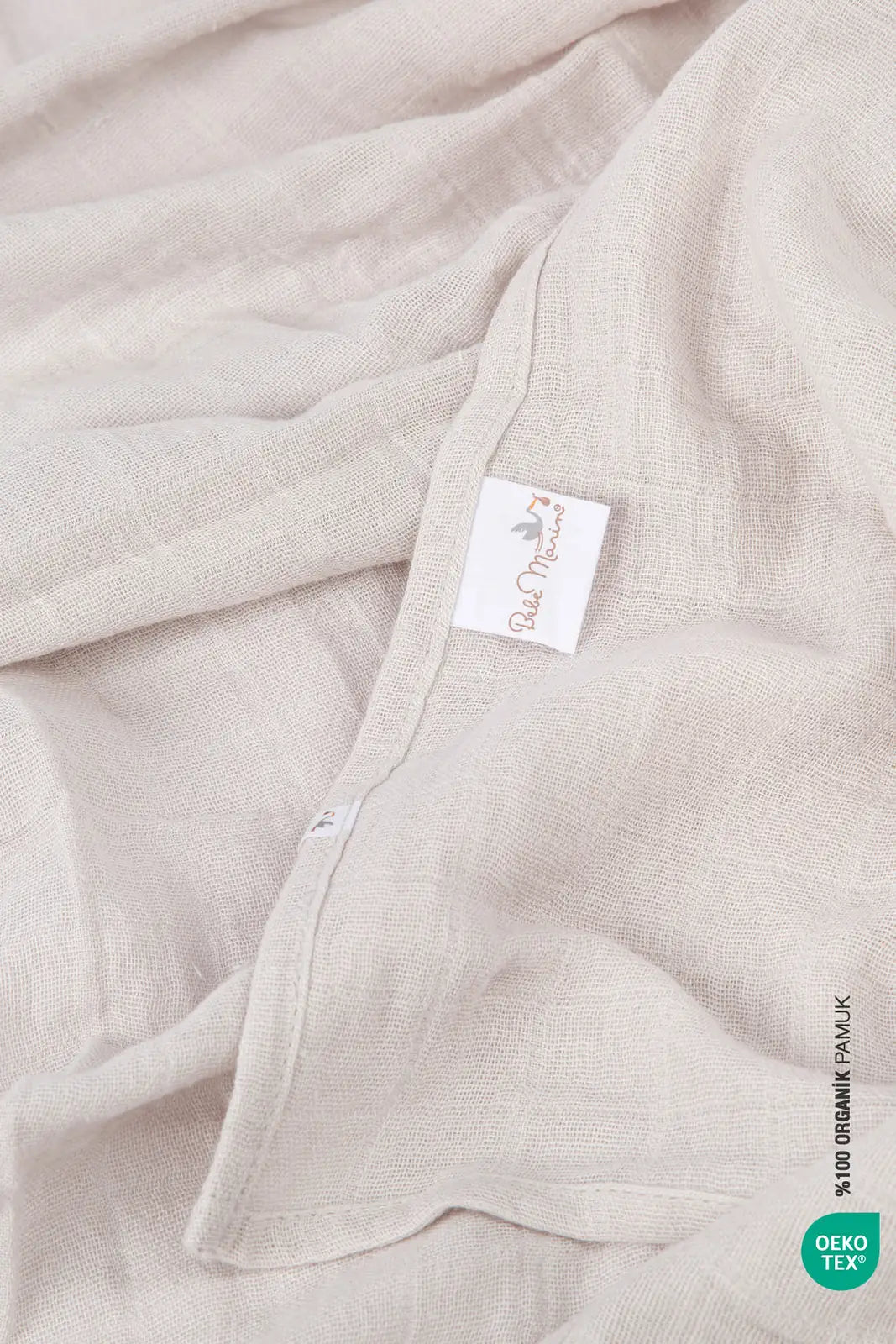 İRYA-Bebemarin Çok Amaçlı Müslin Örtü 120X120 Bej-Müslin Örtü-7-roqelvaxirum.shop