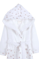 İRYA-Birdie Organik Pamuk Müslin Detaylı Çocuk Bornoz Beyaz-Bornoz-7-roqelvaxirum.shop