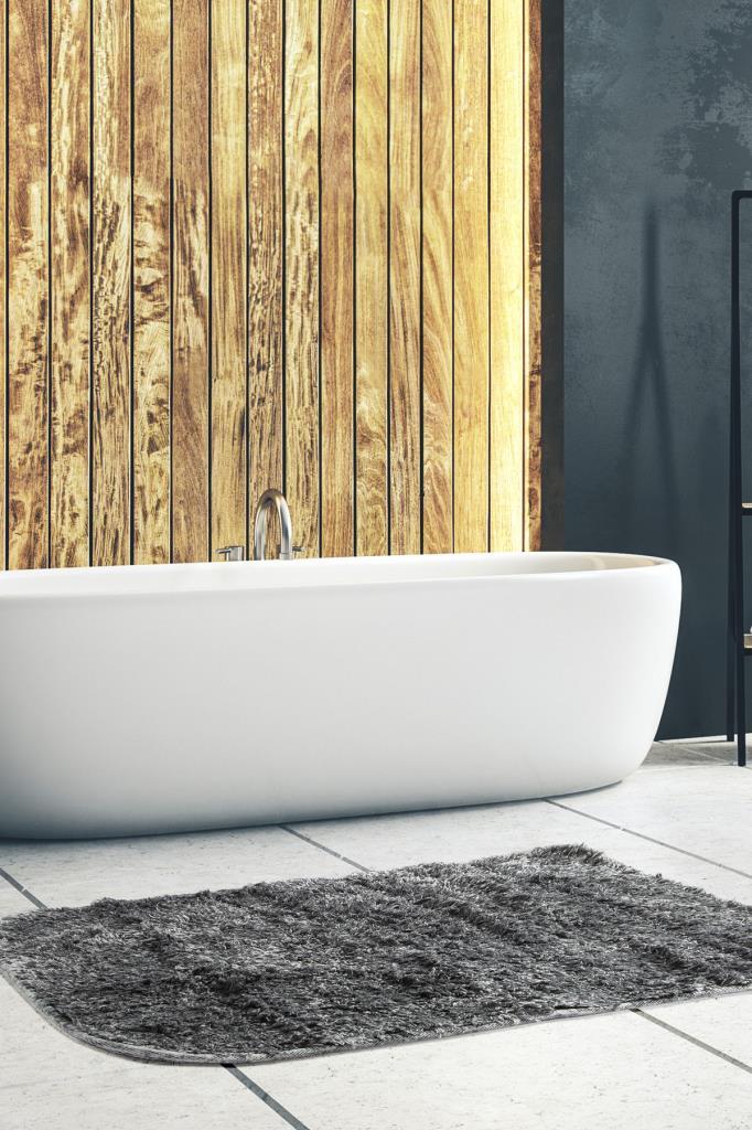 İRYA-Clay Banyo Paspası 2'Li Denim Taşlama 40X60+60X90-Paspas-2-roqelvaxirum.shop