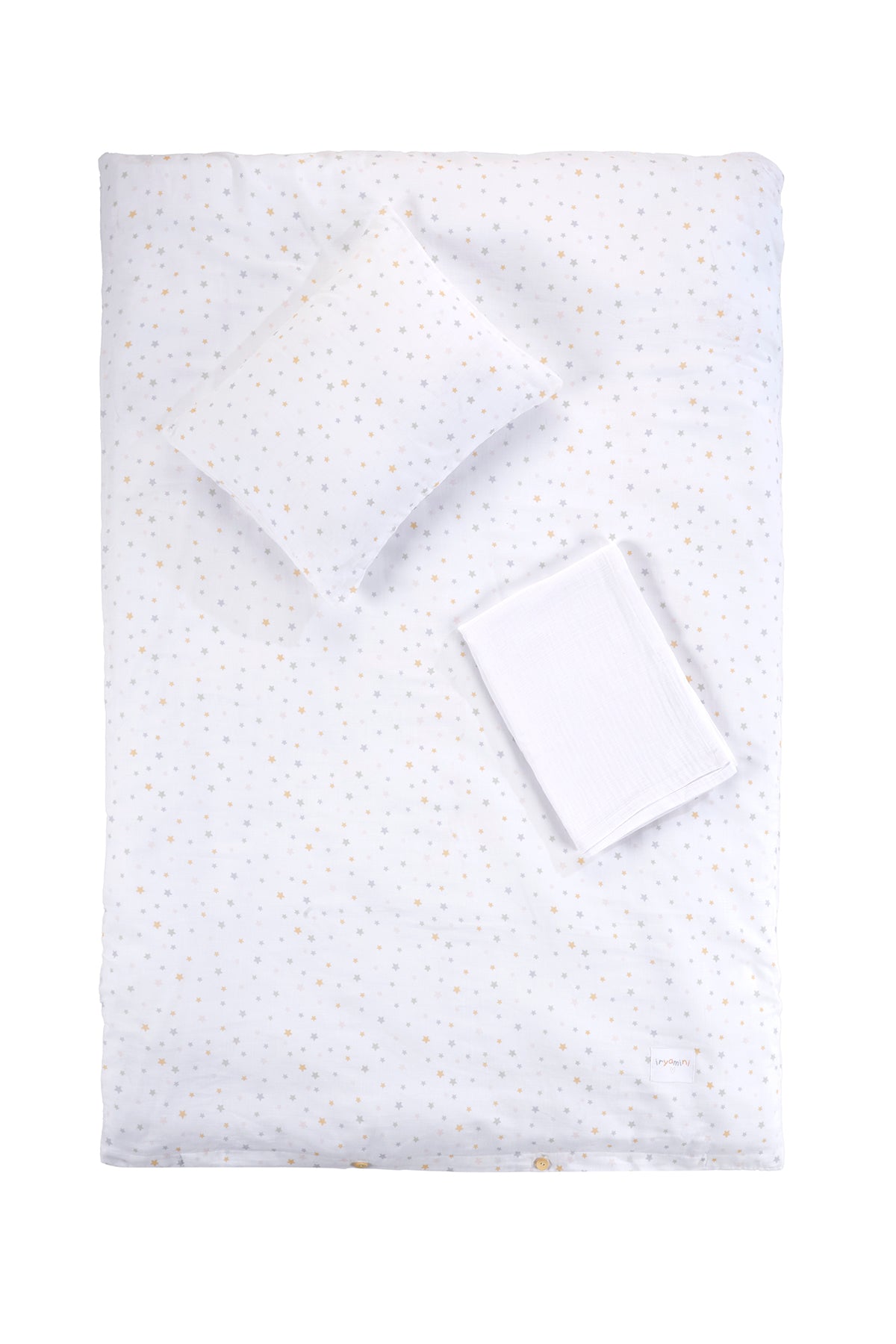 İRYA-Dreamer Organik Pamuk Müslin Çocuk Nevresim Takımı-Nevresim Takımı-2-roqelvaxirum.shop