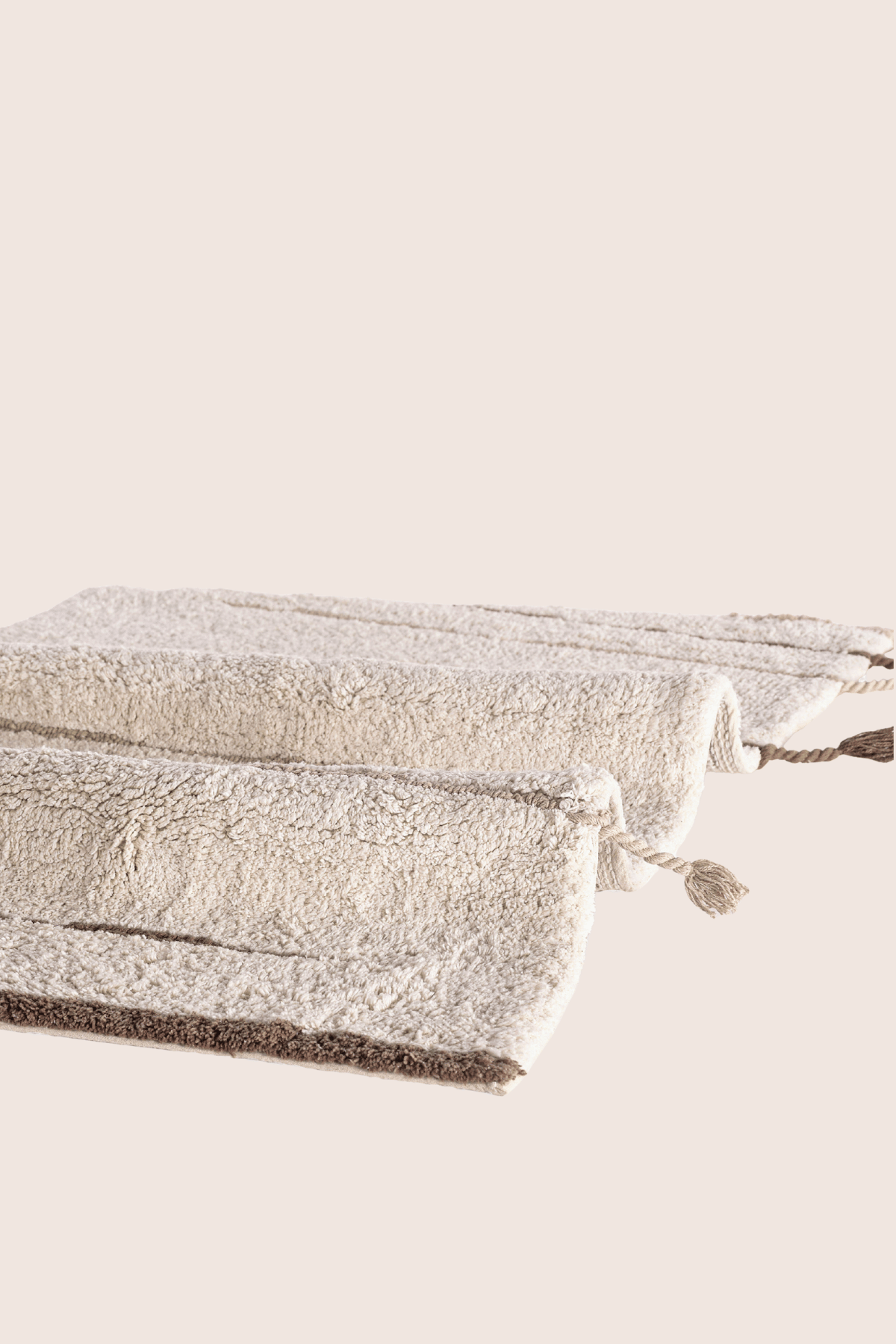 İRYA-Earth Tekli Banyo Paspası %100 Pamuk 50X80 Cm Kahverengi-Paspas-4-roqelvaxirum.shop