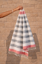 İRYA-Elena Peştamal 90X170 Pembe-Havlu & Havlu Setleri-2-roqelvaxirum.shop