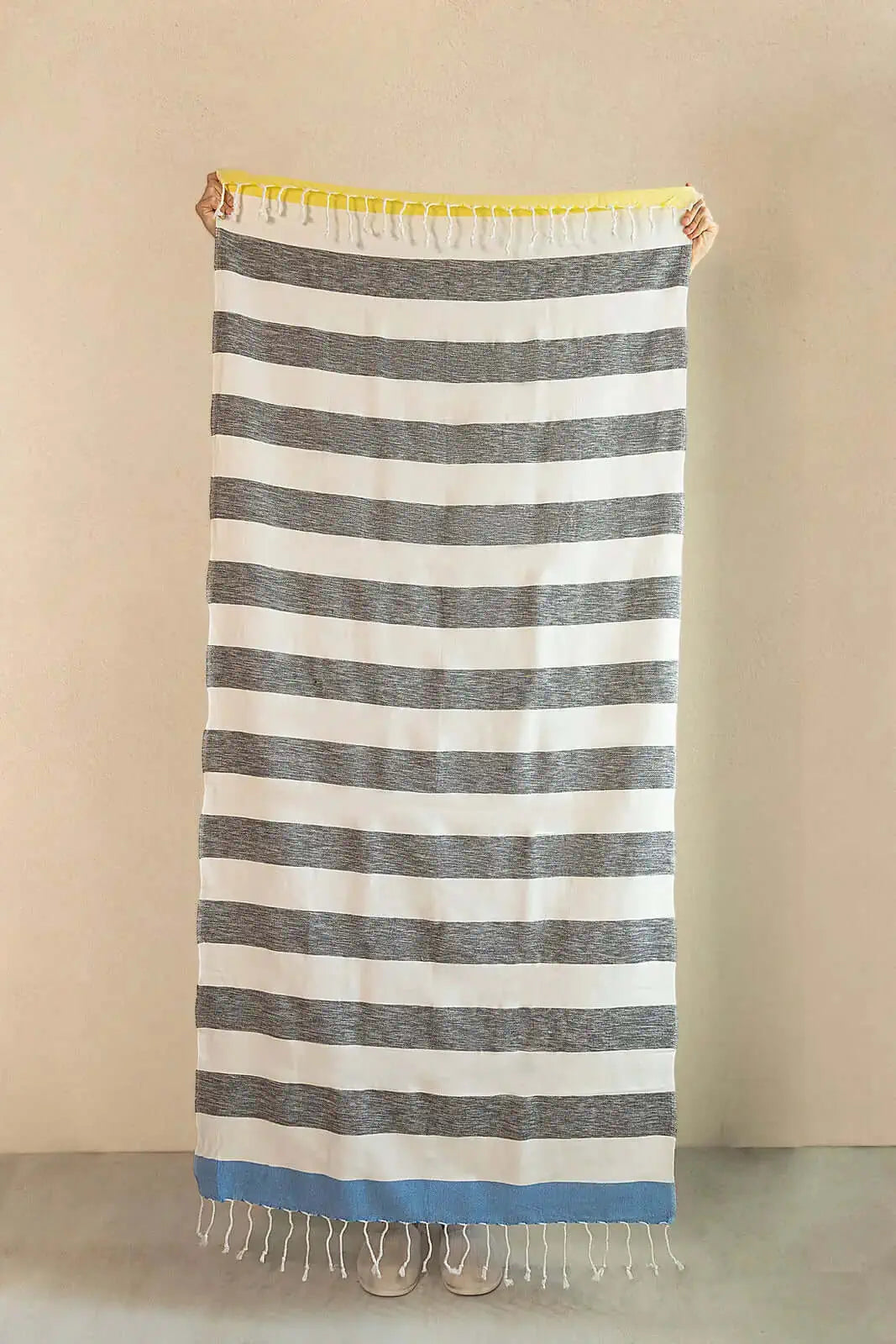 İRYA-Elena Peştamal 90X170 Sarı-Havlu & Havlu Setleri-2-roqelvaxirum.shop