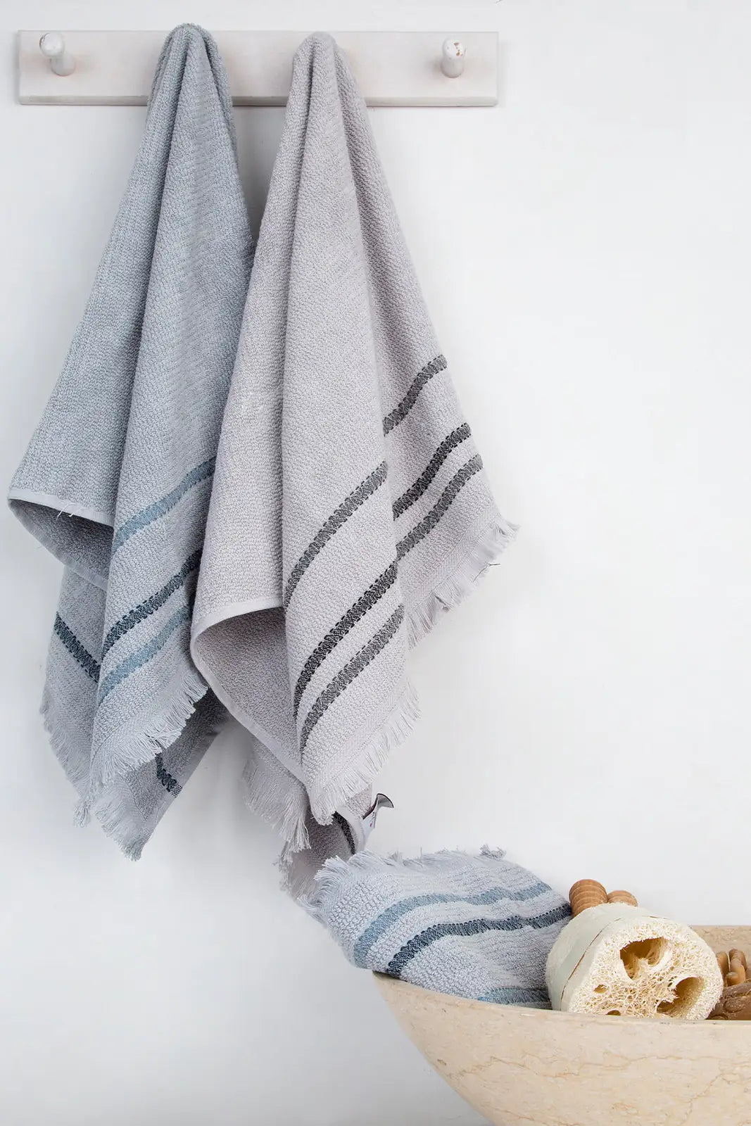İRYA-İNtegra Banyo Havlusu 90X150 Cm Gri-Havlu & Havlu Setleri-5-roqelvaxirum.shop