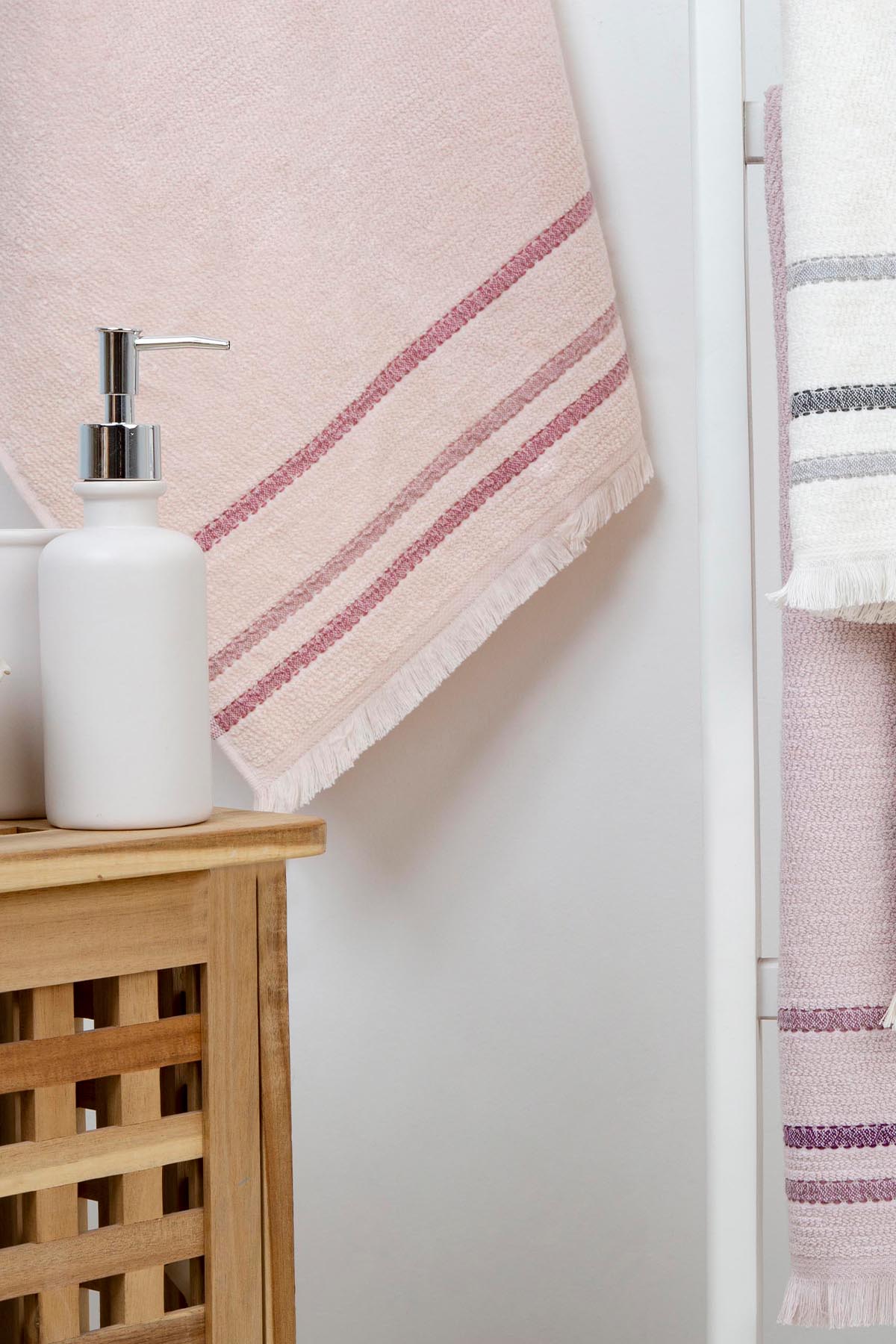 İRYA-İNtegra Banyo Havlusu 90X150 Cm Pembe-Havlu & Havlu Setleri-1-roqelvaxirum.shop