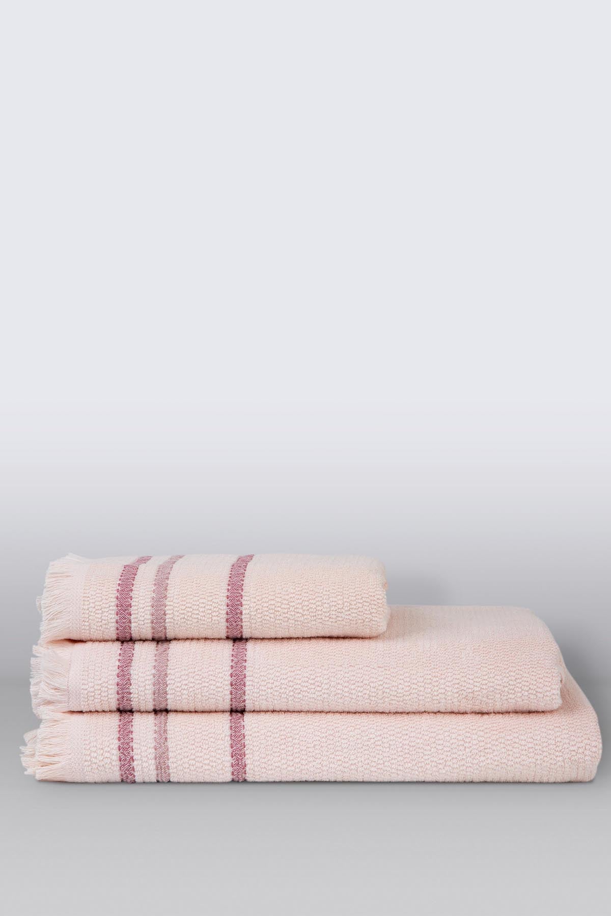 İRYA-İNtegra Banyo Havlusu 90X150 Cm Pembe-Havlu & Havlu Setleri-4-roqelvaxirum.shop