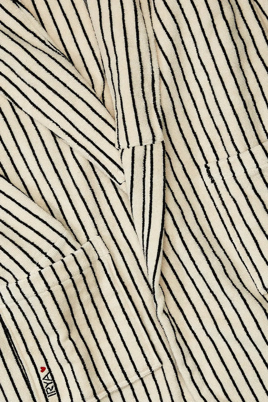 İRYA-In Lines İPliği Boyalı Bornoz Takımı Ekru-Bornoz-10-roqelvaxirum.shop