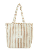 İRYA-In Lines İPliği Boyalı Büyük Çanta Mocha-Tote Bag-2-roqelvaxirum.shop